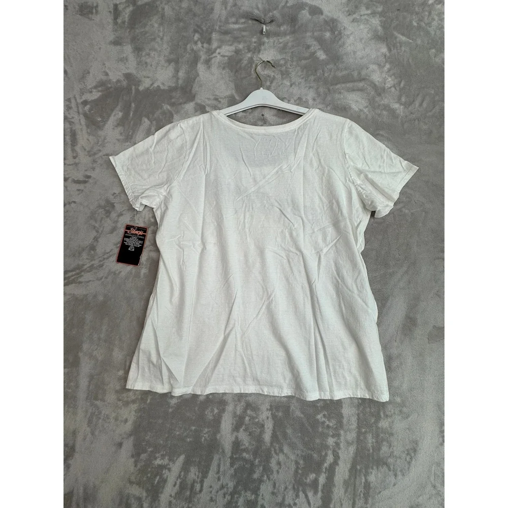 Nike‎ Sturgis Motorcycle Rally 2019 Graphic T Shirt White XL Athletic Cut